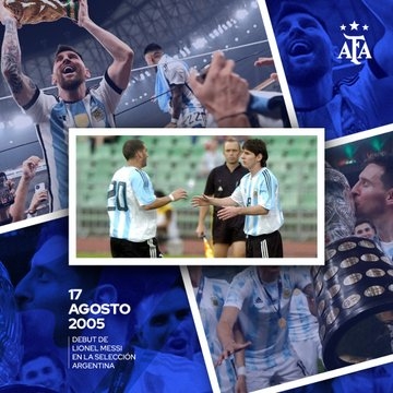 还有多少20年？梅西20年前完成阿根廷队首秀，今天迎本土告别战